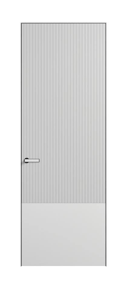 Межкомнатная дверь Velvet АКП 8203 Матовый белоснежный. Цена 3200  | Volhovec