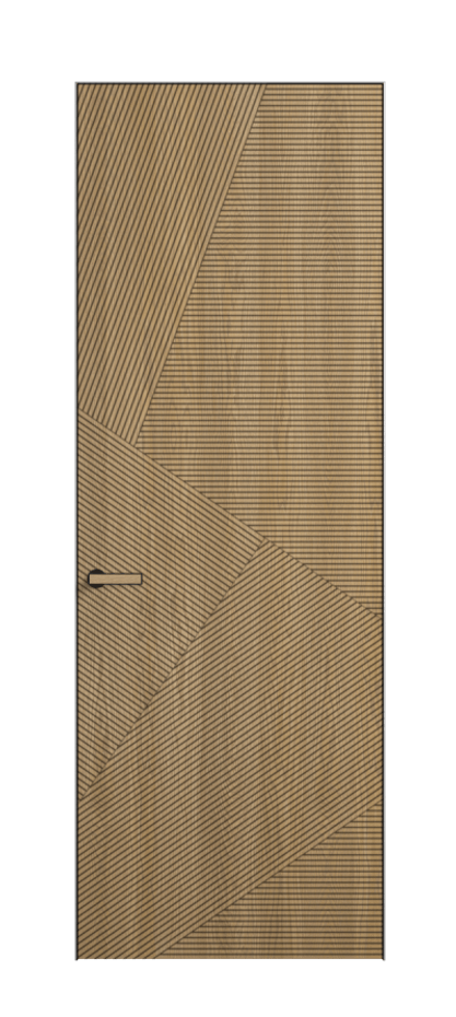 Межкомнатная дверь Вельвет ПУ 8213 Дуб соломенный матовый. Цена 10700  | Volhovec