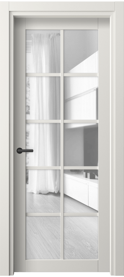 Дверь межкомнатная Neo 2106 ПЭТ белоснежный Прозрачное стекло, триплекс Гладкий классический наличник ПЭБЛ Цена 1760 AZE Наличники уже входят в базовый комплект. Фабрика дверей Волховец 8 (800) 551 43 19 Межкомнатная дверь Neo 2106 ПЭТ белоснежный Прозрачное стекло, триплекс Цена 1760 AZE | Volhovec