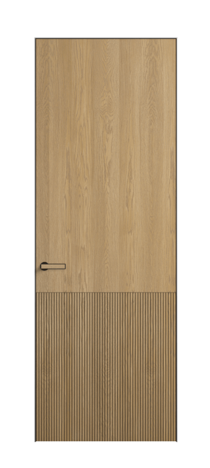 Межкомнатная дверь Вельвет ПУ 8204 Дуб соломенный матовый. Цена 9100  | Volhovec