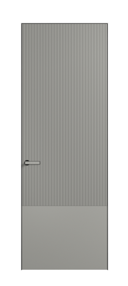 Межкомнатная дверь Velvet АКП 8203 Матовый нейтральный серый. Цена 3700  | Volhovec