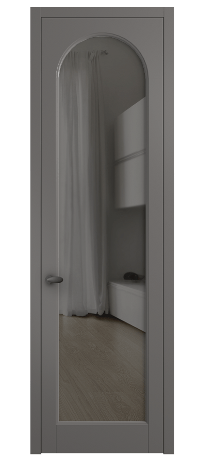 Дверь межкомнатная Палаццо 6804 Матовый классический серый Прозрачное серое стекло, триплекс 0536 МКЛС Цена 97029 ₽ Наличники уже входят в базовый комплект. Фабрика дверей Волховец 8 (800) 551 43 19 Межкомнатная дверь Палаццо 6804 Матовый классический серый Прозрачное серое стекло, триплекс Цена 97029 ₽ | Volhovec