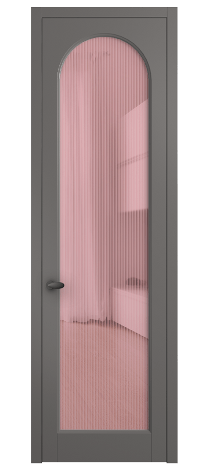 Дверь межкомнатная Палаццо 6804 Матовый классический серый Рифлёное розовое стекло "Moru", триплекс 0536 МКЛС Цена 5500 AZE Наличники уже входят в базовый комплект. Фабрика дверей Волховец 8 (800) 551 43 19 Межкомнатная дверь Палаццо 6804 Матовый классический серый Рифлёное розовое стекло "Moru", триплекс Цена 5500 AZE | Volhovec