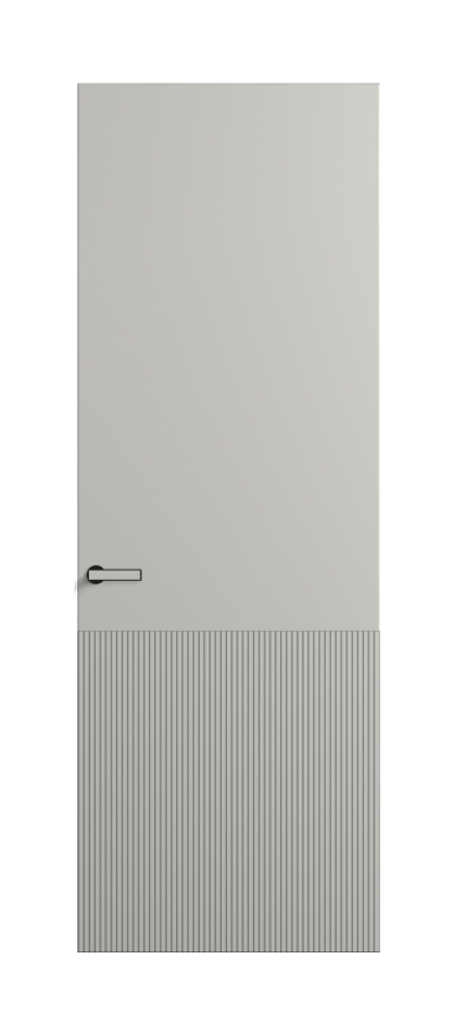 Межкомнатная дверь Velvet ПУ 8204 Матовый серый. Цена 4200  | Volhovec
