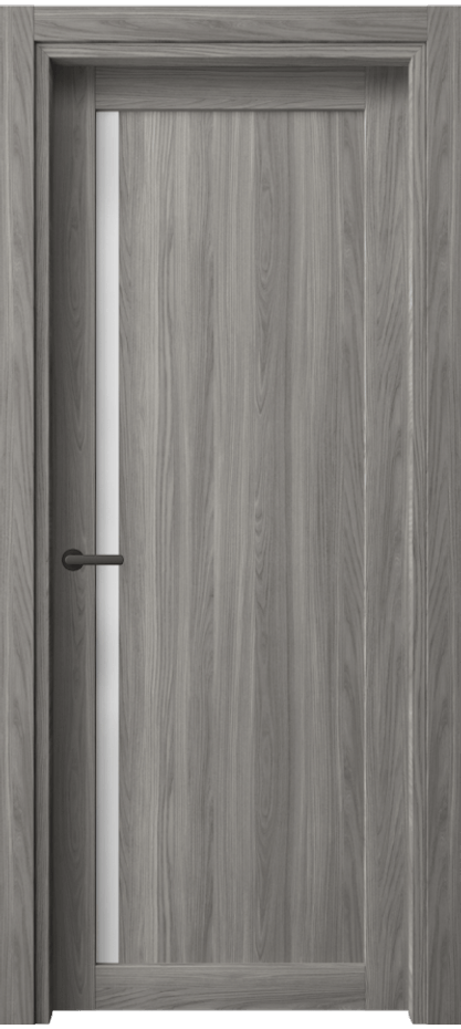 Межкомнатная дверь Нео 2110 Имбирный ясень Сатинированное стекло Цена 1500 AZE | Volhovec