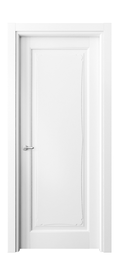 Межкомнатная дверь Тоскана Элегантэ 6321 Матовый белоснежный  Цена 5230 AZE | Volhovec