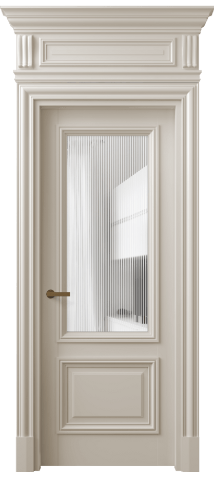Дверь межкомнатная Antique 7302 Бук светло-бежевый Рифлёное стекло "Дюна", триплекс КЭП + Объёмный фриз + Карниз БСБЖ Цена 8300 AZE Наличники уже входят в базовый комплект. Фабрика дверей Волховец 8 (800) 551 43 19 Межкомнатная дверь Antique 7302 Бук светло-бежевый Рифлёное стекло "Дюна", триплекс Цена 8300 AZE | Volhovec
