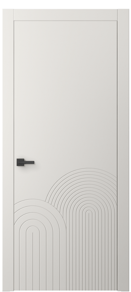 Межкомнатная дверь Линия АКП 8059 Матовый пудровый белый  Цена 92160 сом | Volhovec