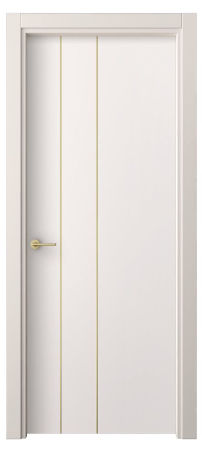 Межкомнатная дверь Freedom 4203 ПЭТ кремово-серый  Цена 1300 AZE | Volhovec