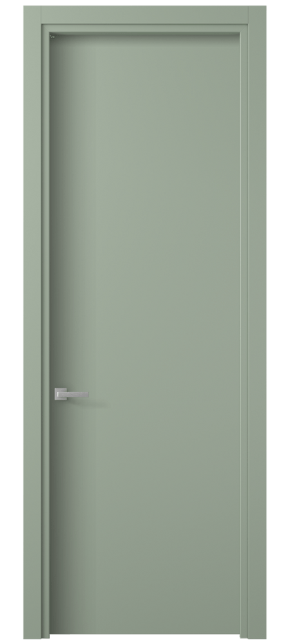 Межкомнатная дверь Planum 0010 ПЭТ светло-оливковый  Цена 1140 AZE | Volhovec