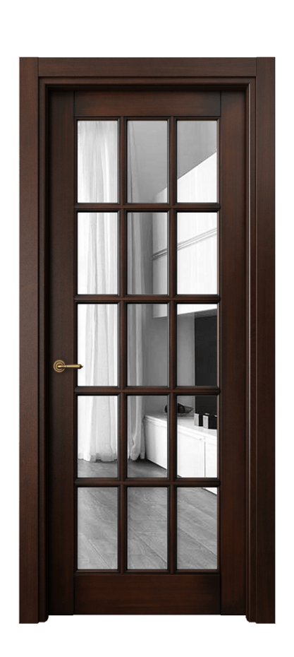 Дверь межкомнатная Тоскана Грильято 6311 Бук тёмный с патиной Двустороннее зеркало, триплекс Гладкий наличник БТП Цена 7080 AZE Наличники уже входят в базовый комплект. Фабрика дверей Волховец 8 (800) 551 43 19 Межкомнатная дверь Тоскана Грильято 6311 Бук тёмный с патиной Двустороннее зеркало, триплекс Цена 7080 AZE | Volhovec