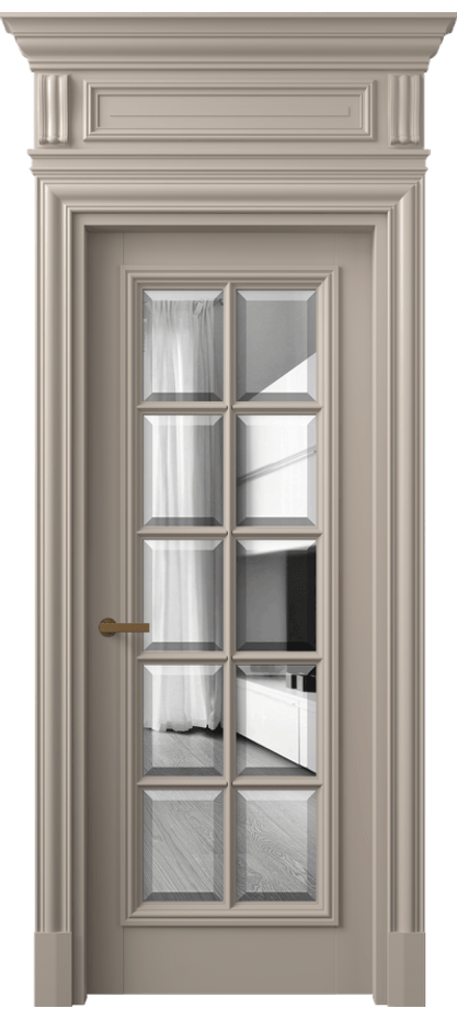 Дверь межкомнатная Антик 7310 Матовый бисквитный Двустороннее зеркало с фацетом, триплекс КЭП + Объёмный фриз + Карниз МБСК Цена 267480 сом Наличники уже входят в базовый комплект. Фабрика дверей Волховец 8 (800) 551 43 19 Межкомнатная дверь Антик 7310 Матовый бисквитный Двустороннее зеркало с фацетом, триплекс Цена 267480 сом | Volhovec