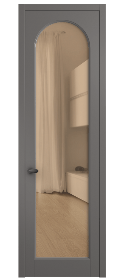 Дверь межкомнатная Палаццо 6804 Матовый классический серый Прозрачное оранжевое стекло, триплекс 0536 МКЛС Цена 5100 AZE Наличники уже входят в базовый комплект. Фабрика дверей Волховец 8 (800) 551 43 19 Межкомнатная дверь Палаццо 6804 Матовый классический серый Прозрачное оранжевое стекло, триплекс Цена 5100 AZE | Volhovec