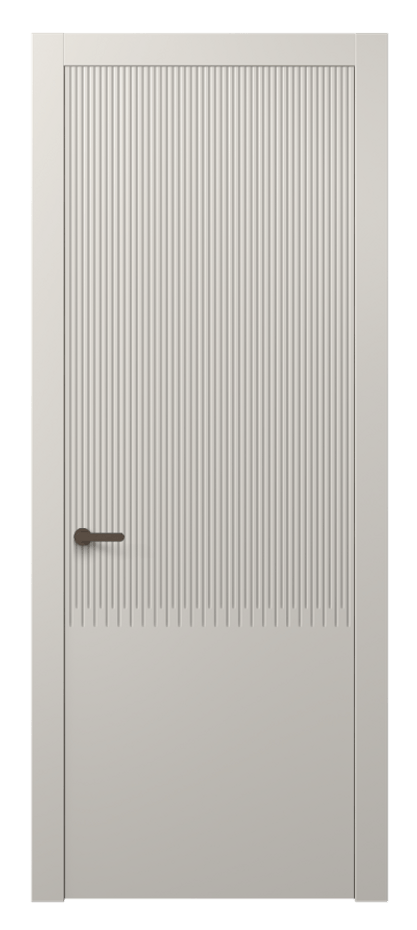 Межкомнатная дверь Дюна АКП 8627 Матовый облачно-серый  Цена 2800 AZE | Volhovec