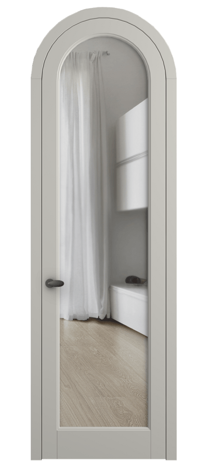 Дверь межкомнатная Палаццо 6814 Матовый тёплый серый Прозрачное стекло 0536R МТСР Цена 6500 AZE Наличники уже входят в базовый комплект. Фабрика дверей Волховец 8 (800) 551 43 19 Межкомнатная дверь Палаццо 6814 Матовый тёплый серый Прозрачное стекло Цена 6500 AZE | Volhovec