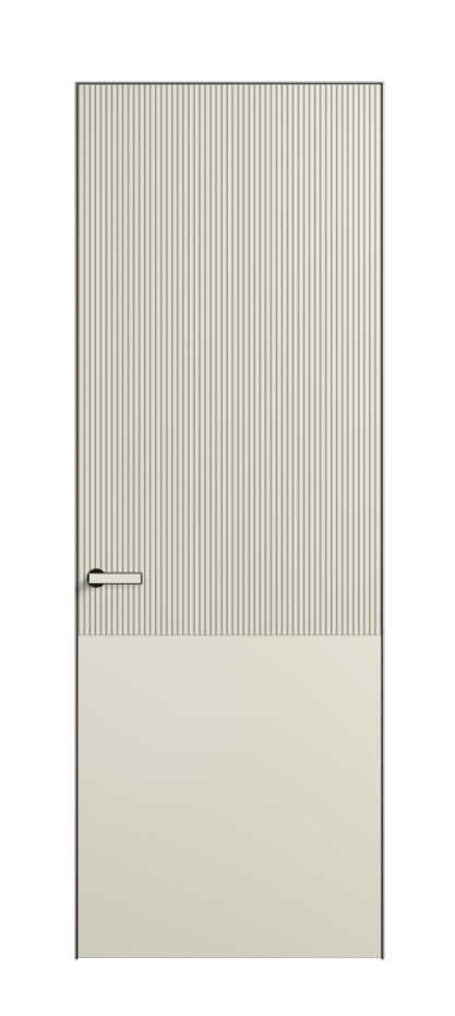 Межкомнатная дверь Вельвет 8205 Матовый молочно-белый. Цена 2900  | Volhovec