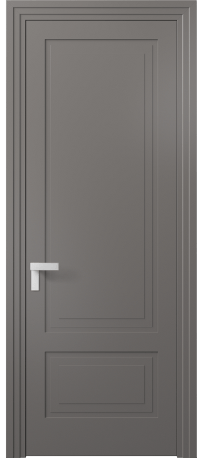 Межкомнатная дверь Rocca АКП 8341 Матовый классический серый  Цена 4500 AZE | Volhovec