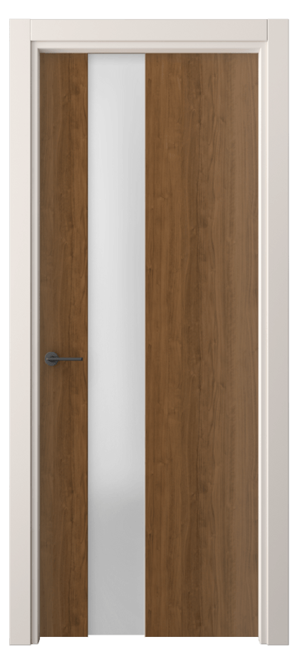 Межкомнатная дверь Freedom 4224 Лесной орех Сатинированное стекло Цена 2000 AZE | Volhovec