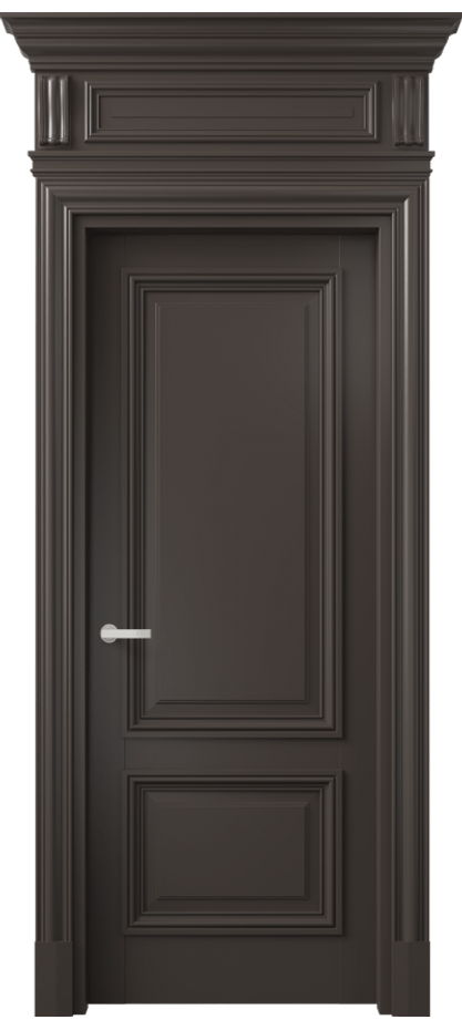 Межкомнатная дверь Антик 7303 Матовый антрацит  Цена 8670 AZE | Volhovec