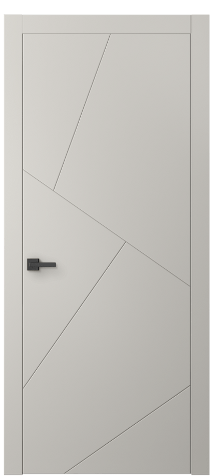 Межкомнатная дверь Linea АКП 8058 Матовый облачно-серый  Цена 2600 AZE | Volhovec