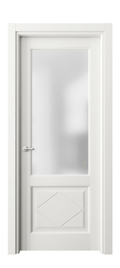 Дверь межкомнатная Тоскана Ромбо 6342 Матовый серый Сатинированное стекло Гладкий наличник МСР Цена 5080 AZE Наличники уже входят в базовый комплект. Фабрика дверей Волховец 8 (800) 551 43 19 Межкомнатная дверь Тоскана Ромбо 6342 Матовый серый Сатинированное стекло Цена 5080 AZE | Volhovec