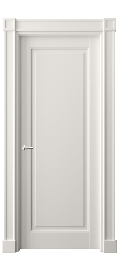 Межкомнатная дверь Тоскана Плано 6301 Матовый пудровый белый  Цена 6930 AZE | Volhovec