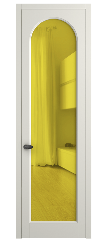 Дверь межкомнатная Палаццо 6804 Матовый жемчужный Прозрачное жёлтое стекло, триплекс 0536 МЖМ Цена 5100 AZE Наличники уже входят в базовый комплект. Фабрика дверей Волховец 8 (800) 551 43 19 Межкомнатная дверь Палаццо 6804 Матовый жемчужный Прозрачное жёлтое стекло, триплекс Цена 5100 AZE | Volhovec