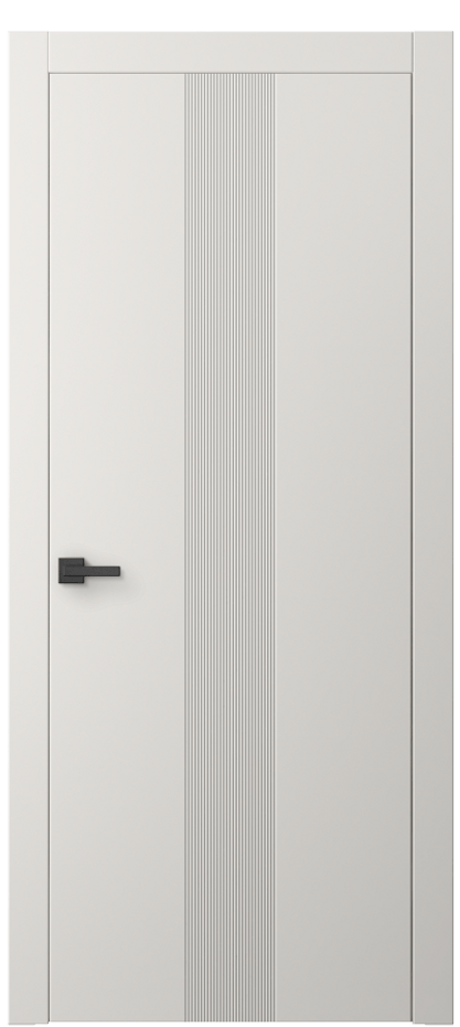 Межкомнатная дверь Линия 8042 Матовый пудровый белый  Цена 3010 AZE | Volhovec