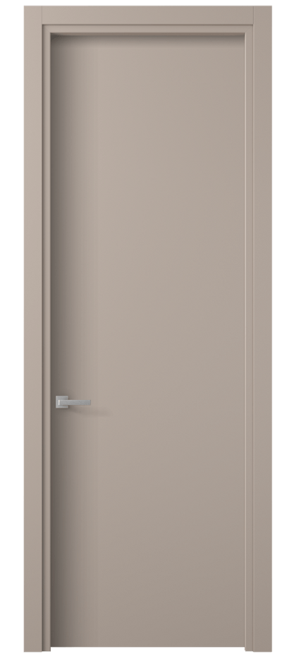 Межкомнатная дверь Planum 0010 ПЭТ серо-коричневый   Цена 1070 AZE | Volhovec