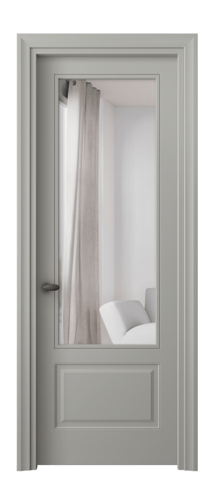 Дверь межкомнатная Esse 8542 Матовый нейтральный серый Двустороннее зеркало, триплекс, 7 мм Фигурный универсальный наличник МНСР Цена 3550 AZE Наличники уже входят в базовый комплект. Фабрика дверей Волховец 8 (800) 551 43 19 Межкомнатная дверь Esse 8542 Матовый нейтральный серый Двустороннее зеркало, триплекс, 7 мм Цена 3550 AZE | Volhovec