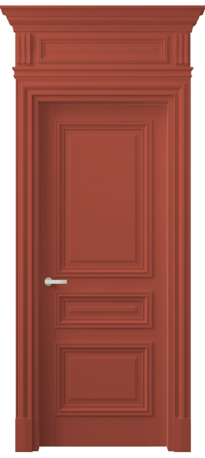 Межкомнатная дверь Антик 7305 Матовый белоснежный  Цена 11300 AZE | Volhovec