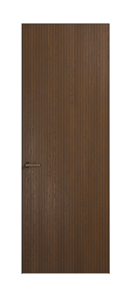 Дверь межкомнатная Velvet 8201 Дуб каштановый матовый. Скрытый короб Черный Цена 5400 . Фабрика дверей Волховец 8 (800) 551 43 19 Межкомнатная дверь Velvet 8201 Дуб каштановый матовый. Цена 5400 | Volhovec