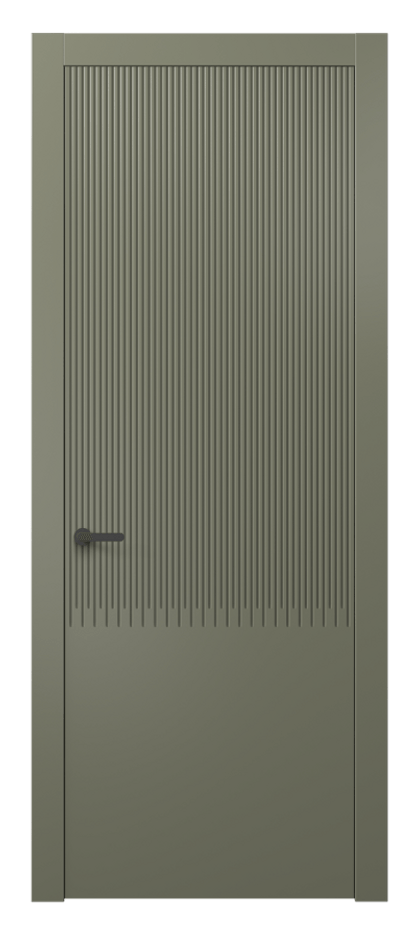 Дверь межкомнатная Dune АКП 8627 Матовый оливковый тёмный Гладкий компланарный наличник МОТ Цена 2600 AZE Наличники уже входят в базовый комплект. Фабрика дверей Волховец 8 (800) 551 43 19 Межкомнатная дверь Dune АКП 8627 Матовый оливковый тёмный Цена 2600 AZE | Volhovec