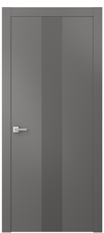 Межкомнатная дверь Linea АКП 8042 Матовый классический серый  Цена 2600 AZE | Volhovec