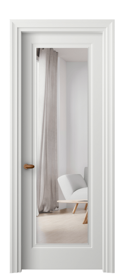 Межкомнатная дверь Esse 8503 Матовый светло-серый Двустороннее зеркало, триплекс Цена 73730 сом | Volhovec