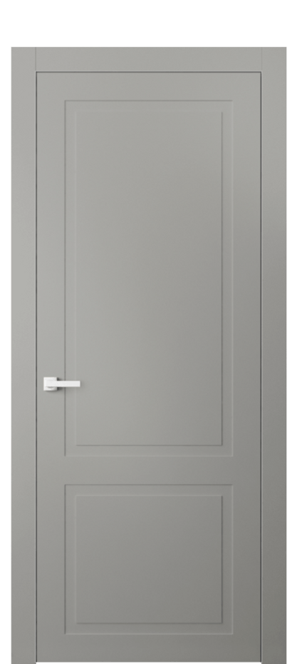 Дверь межкомнатная Neo Classic АКП 8002 Матовый нейтральный серый  Гладкий компланарный наличник МНСР Цена 3400 AZE Наличники уже входят в базовый комплект. Фабрика дверей Волховец 8 (800) 551 43 19 Межкомнатная дверь Neo Classic АКП 8002 Матовый нейтральный серый  Цена 3400 AZE | Volhovec