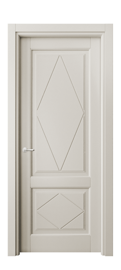 Межкомнатная дверь Тоскана Ромбо 6343 Матовый облачно-серый  Цена 5230 AZE | Volhovec
