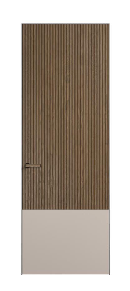 Межкомнатная дверь Velvet 8203 Дуб джутовый матовый - Матовый светло-бежевый. Цена 6400  | Volhovec