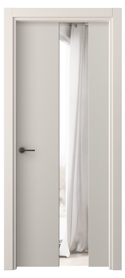 Межкомнатная дверь Freedom 4226 ПЭТ светло-серый Двустороннее зеркало, триплекс Цена 2100 AZE | Volhovec