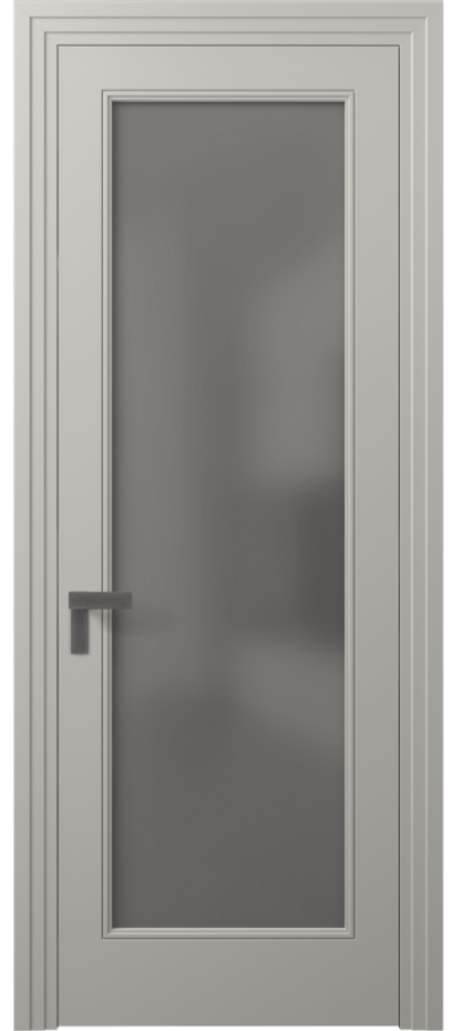 Дверь межкомнатная Rocca 8300 Матовый тёплый серый Сатинированное серое стекло, триплекс Каскадный компланарный наличник МТСР Цена 559071 AMD Наличники уже входят в базовый комплект. Фабрика дверей Волховец 8 (800) 551 43 19 Межкомнатная дверь Rocca 8300 Матовый тёплый серый Сатинированное серое стекло, триплекс Цена 559071 AMD | Volhovec