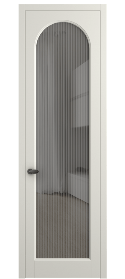 Дверь межкомнатная Палаццо 6804 Матовый жемчужный Рифлёное серое стекло "Moru", триплекс 0536 МЖМ Цена 21320950 so'm Наличники уже входят в базовый комплект. Фабрика дверей Волховец 8 (800) 551 43 19 Межкомнатная дверь Палаццо 6804 Матовый жемчужный Рифлёное серое стекло "Moru", триплекс Цена 21320950 so'm | Volhovec