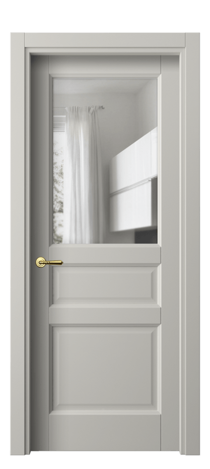 Дверь межкомнатная Галант 1432 Матовый тёплый серый Прозрачное стекло Гладкий наличник МТСР Цена 2260 AZE Наличники уже входят в базовый комплект. Фабрика дверей Волховец 8 (800) 551 43 19 Межкомнатная дверь Галант 1432 Матовый тёплый серый Прозрачное стекло Цена 2260 AZE | Volhovec