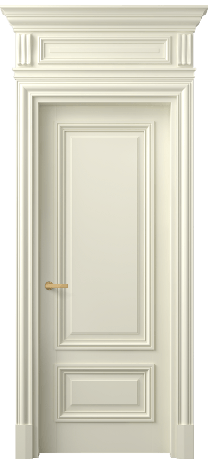 Межкомнатная дверь Антик 7307 Матовый молочно-белый  Цена 8670 AZE | Volhovec
