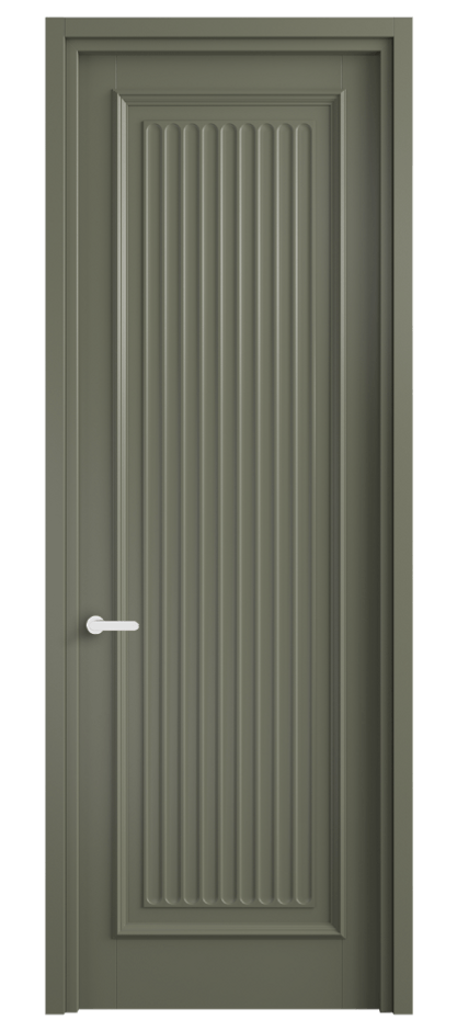 Межкомнатная дверь Шарм 6701 Матовый оливковый тёмный  Цена 5300 AZE | Volhovec