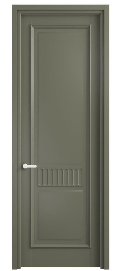 Межкомнатная дверь Шарм 6707 Матовый оливковый тёмный  Цена 5090 AZE | Volhovec