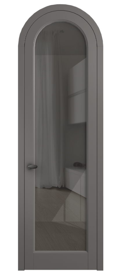 Дверь межкомнатная Палаццо 6814 Матовый классический серый Рефлективное серое стекло "Стопсол", калёное 0536R МКЛС Цена 6900 AZE Наличники уже входят в базовый комплект. Фабрика дверей Волховец 8 (800) 551 43 19 Межкомнатная дверь Палаццо 6814 Матовый классический серый Рефлективное серое стекло "Стопсол", калёное Цена 6900 AZE | Volhovec