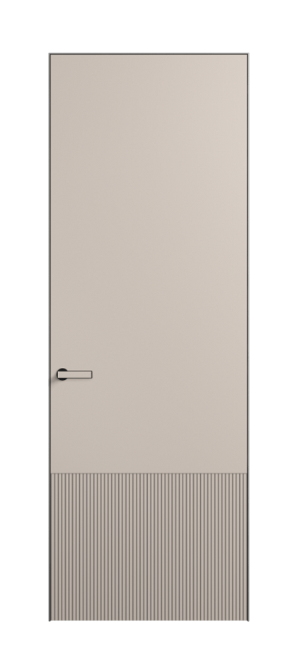 Межкомнатная дверь Velvet ПУ 8202 Матовый светло-бежевый. Цена 4200  | Volhovec