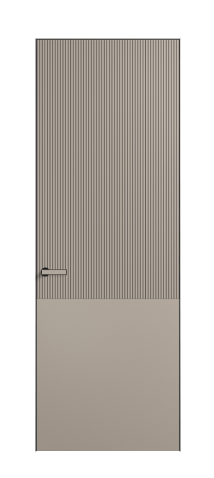 Дверь межкомнатная Velvet АКП 8205 Матовый бисквитный. Скрытый короб Черный Цена 3700 . Фабрика дверей Волховец 8 (800) 551 43 19 Межкомнатная дверь Velvet АКП 8205 Матовый бисквитный. Цена 3700 | Volhovec