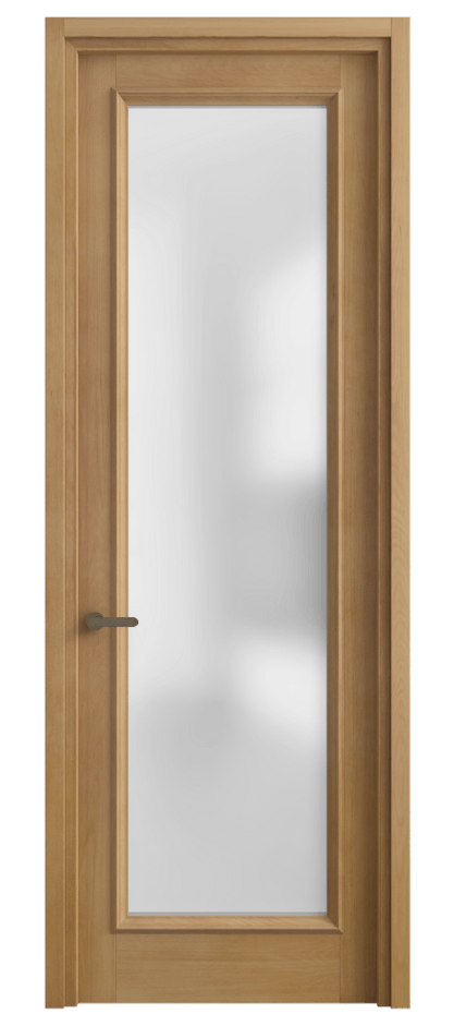 Межкомнатная дверь Charm 6702 Бук натуральный матовый Сатинированное стекло Цена 5500 AZE | Volhovec