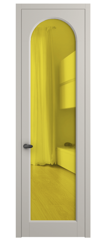 Дверь межкомнатная Палаццо 6804 Матовый облачно-серый Прозрачное жёлтое стекло, триплекс 0536 МОС Цена 5100 AZE Наличники уже входят в базовый комплект. Фабрика дверей Волховец 8 (800) 551 43 19 Межкомнатная дверь Палаццо 6804 Матовый облачно-серый Прозрачное жёлтое стекло, триплекс Цена 5100 AZE | Volhovec